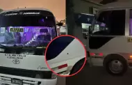 SJM: Extorsionadores balean cúster de transporte público y dejan heridos al conductor y una pasajera