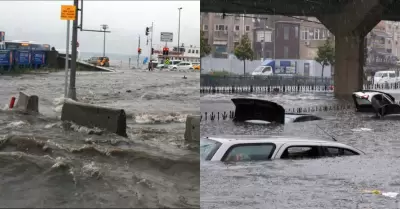 Lluvias e inundaciones dejan 3 muertos en Estambul