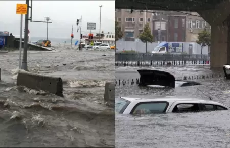 Lluvias e inundaciones dejan 3 muertos en Estambul