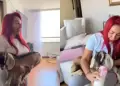 �Lo hizo otra vez! Deysi Araujo est� criando una cabra en su departamento de San Isidro: �qu� dir�n sus vecinos?