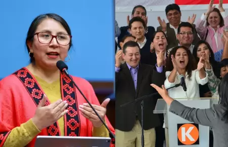 Ruth Luque responsabiliza al Fujimorismo por tensi�n en el Senado