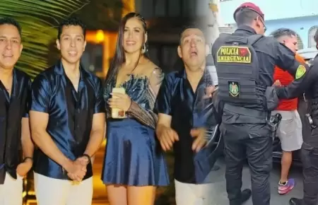 Cantante de Los Villacorta atropella a extranjero
