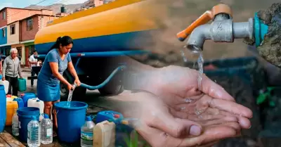 Corte de agua programado por Sedapal.