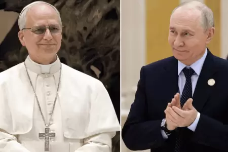 Papa Le�n XIV convers� con Vladimir Putin desd el hospital