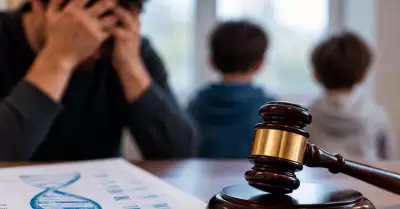 Descubri� que sus dos hijos eran de su primo.