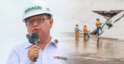 La reconstrucci�n de la defensa ribere�a est� en curso.