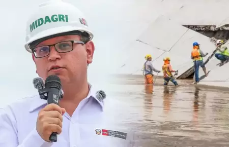 La reconstrucci�n de la defensa ribere�a est� en curso.