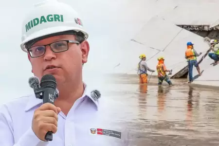 La reconstrucci�n de la defensa ribere�a est� en curso.
