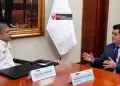 Premier Galarreta se re�ne con el fiscal de la Naci�n para impulsar acciones contra la criminalidad en el pa�s
