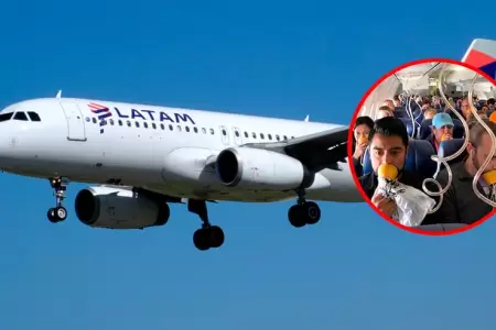 LATAM comunica problemas un un vualo.