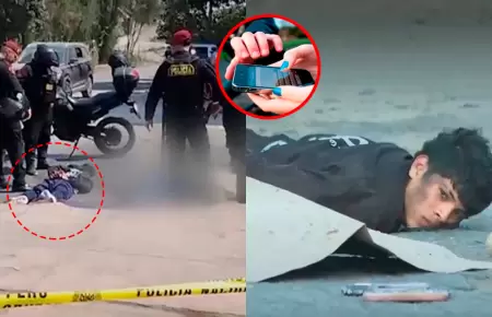 Polic�a logr� reducir a los sujetos, dejando uno abatido.