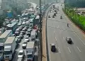 V�a de Evitamiento: fatal acccidente de tr�nsito a la altura del puente Hu�scar genera fuerte congesti�n vehicular