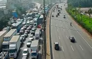 Vía de Evitamiento: fatal acccidente de tránsito a la altura del puente Huáscar genera fuerte congestión vehicular