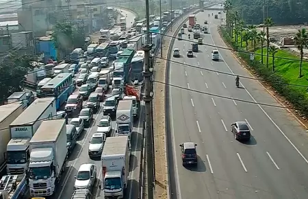 Nuevo accidente de tr�nsito en la V�a de Evitamiento.