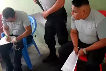 Los polic�as quedaron en medio de la investigaci�n fiscal.