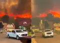 EE.UU.: incendio forestal consume 188 hect�reas y obliga a la evacuaci�n de miles de personas en el sur de California