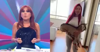 Magaly destruye a Deysi Araujo por criar una cabra en su depa