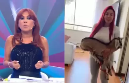 Magaly destruye a Deysi Araujo por criar una cabra en su depa