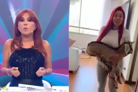 Magaly destruye a Deysi Araujo por criar una cabra en su depa