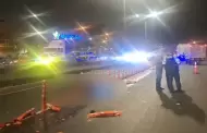 Trágico accidente en la Panamericana Sur: motociclista muere tras impactar contra camión frente al Mall del Sur