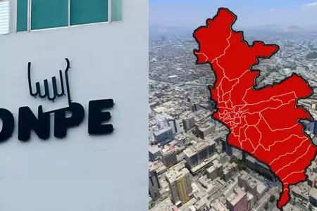ONPE al 100% en 4 distritos de Lima