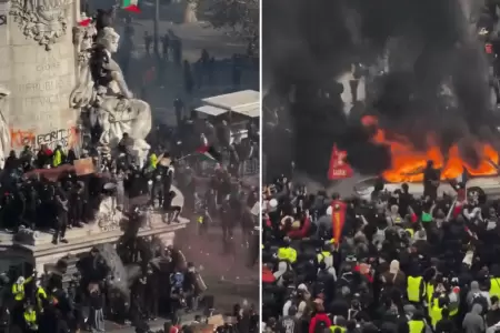 Protestas en Francia dejan m�s de mil detenidos