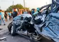 Pisco: cuatro muertos deja el choque frontal de dos veh�culos en la antigua Panamericana Sur