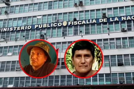 Fiscal�a de la Naci�n pide cadena perpetua para los hermanos Quispe Palomino