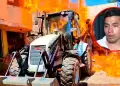 Serenazgo lucha por su vida tras ataque con fuego en desalojo: "El 90 % de su cuerpo est� quemado"