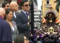 Se�or de los Milagros ingresa a Palacio luego de 40 a�os: Keiko Fujimori recibi� a sagrada imagen