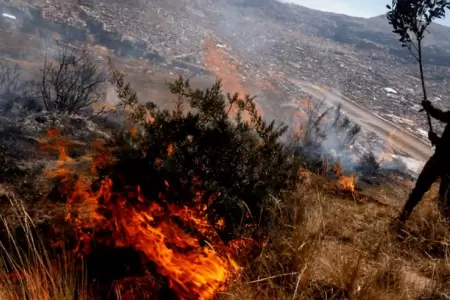 Incendios en Huancavelica