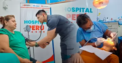 Hospital Per� de EsSalud en Iquitos.