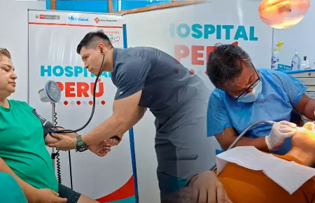 Hospital Per� de EsSalud en Iquitos.