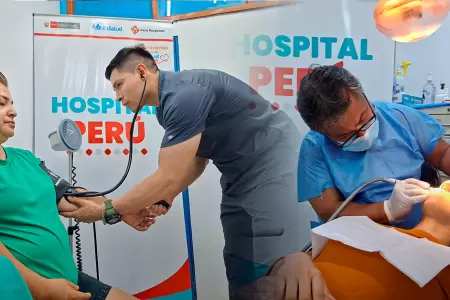 Hospital Per� de EsSalud en Iquitos.