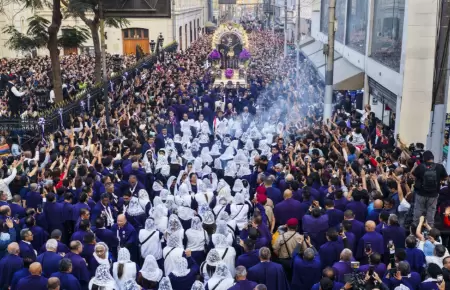 Se�or de los Milagros realiza hoy 19 de octubre su tercera procesi�n