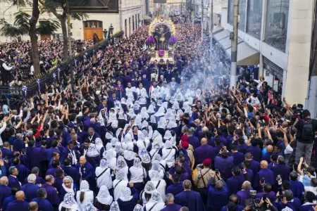 Se�or de los Milagros realiza hoy 19 de octubre su tercera procesi�n