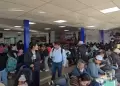 Jun�n: decenas de pasajeros quedan varados en el aeropuerto de Jauja