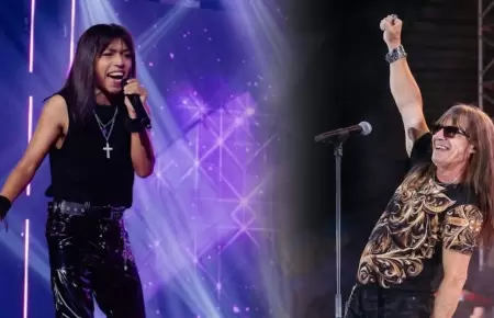 Adri�n Barilari felicita a su imitador de 'Yo Soy'