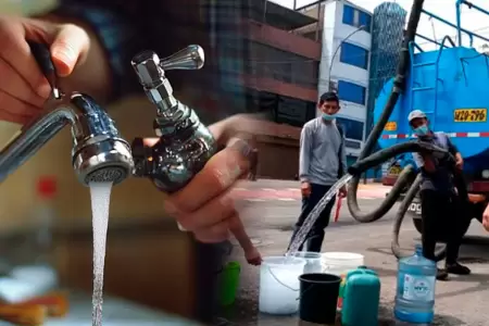 Corte de agua en Lima: programaci�n de Sedapal.