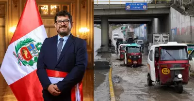 Ministro de Transportes indica que Lima no est� preparada para fuertes lluvias