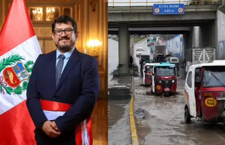 Ministro de Transportes indica que Lima no est� preparada para fuertes lluvias
