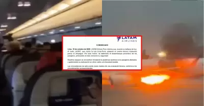 LATAM Airlines emite comunicado