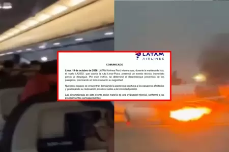 LATAM Airlines emite comunicado
