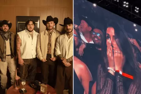 Grupo Frontera llama al ex de una fan durante su concierto en Lima