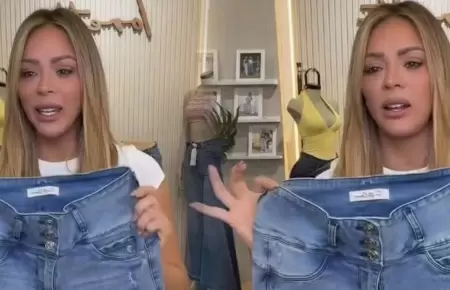 Sheyla Rojas vende ropa por TikTok