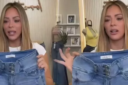 Sheyla Rojas vende ropa por TikTok