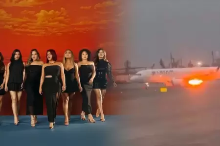 Coraz�n Serrano y el incendio en avi�n