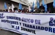 Sindicato de Sunafil ir� a huelga indefinida desde el 26 de octubre: "Estamos esperando un decreto supremo"