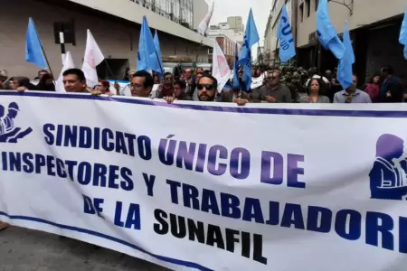 Sindicato de Sunafil ir� a huelga indefinida desde el 26 de octubre