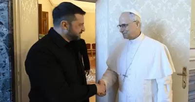 Papa Le�n XIV convers� por tel�fono con Volodymyr Zelenski